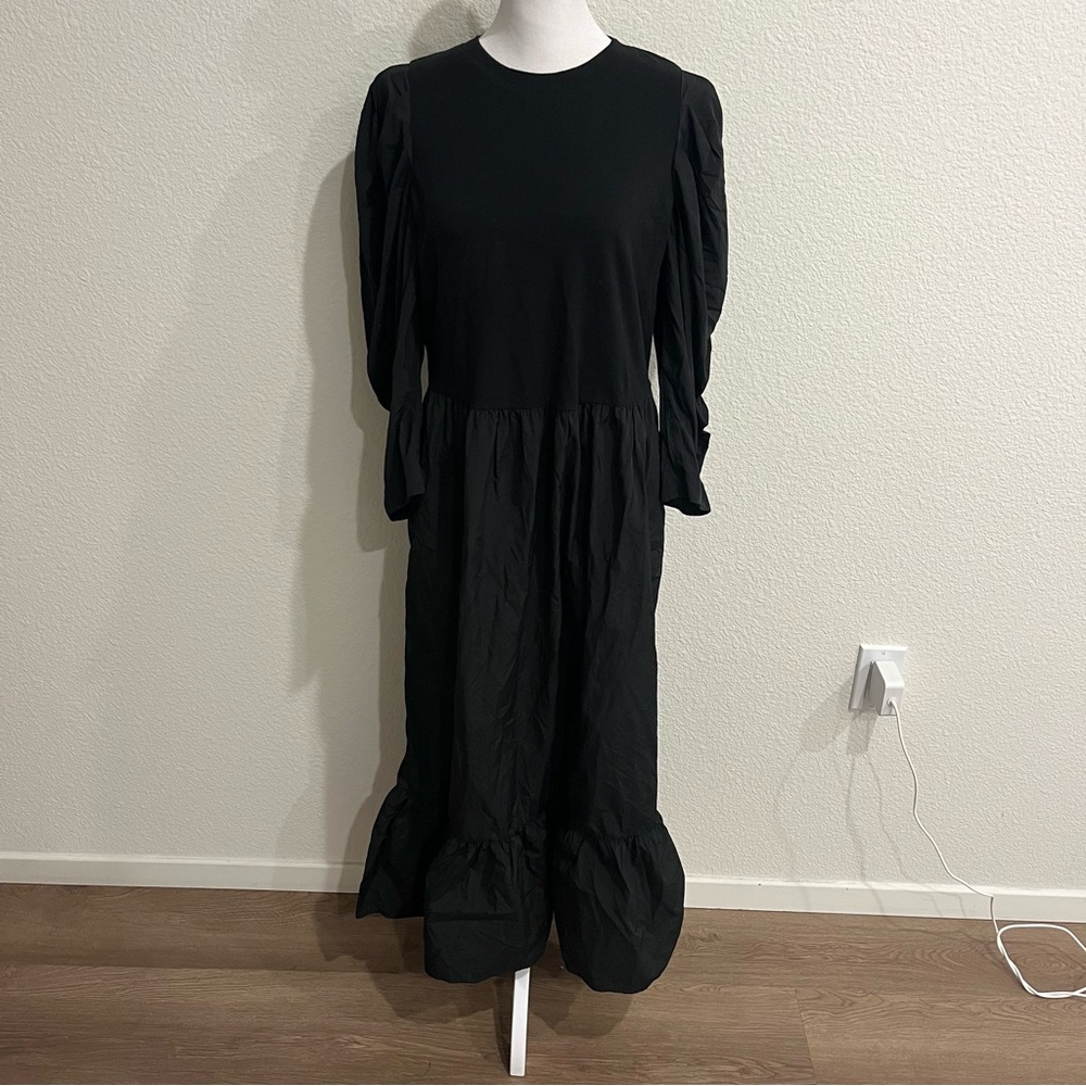 Sea New York Black Long Sleeve Dress